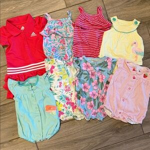 Carter's/adidas Baby Clothing bundle 3-6, 9 months